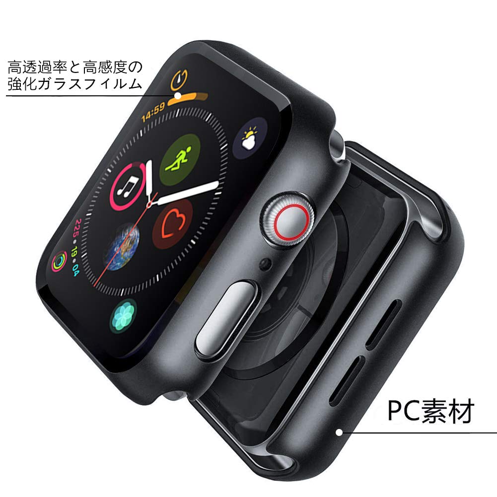 Amazon.co.jp: 【2枚セット】Apple Watch 適用ケース Series6/SeriesSE